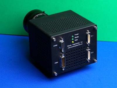 Rear interface view of historical Mosaic Aurora camera